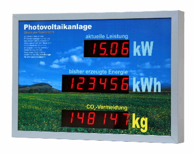 HvG Display 20-3z-BasicLine, Anzeigetafel